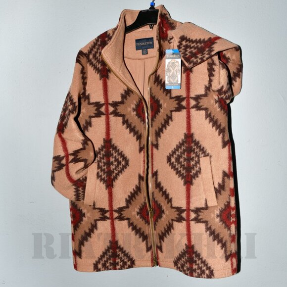 - Pendleton Ladies' Wool Blend Walker Coat - Picture 3 of 8